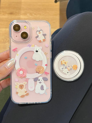 West Penguin Bear iPhone Case