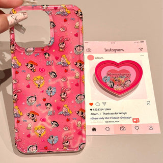 Strawberry Powerpuff Girls iPhone Case