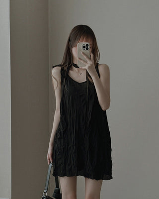 Ribbon lace Slim Dress