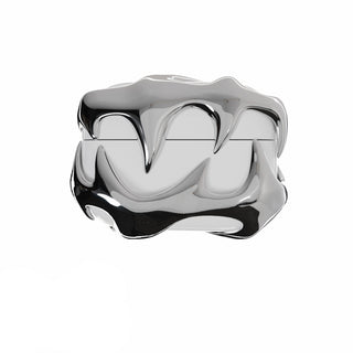 AirPods Max Apple Earphone Case - Silver teeth