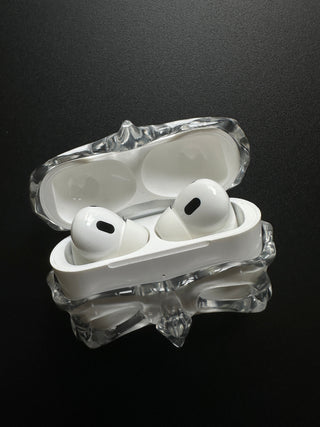 Transparent Bone Butterfly AirPodsPro1/2 protective case