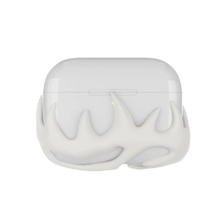 White Flame AirPodsPro1/2 Apple pro protective cover