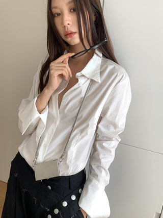 Korea Single-breasted Long-sleeved Shirt