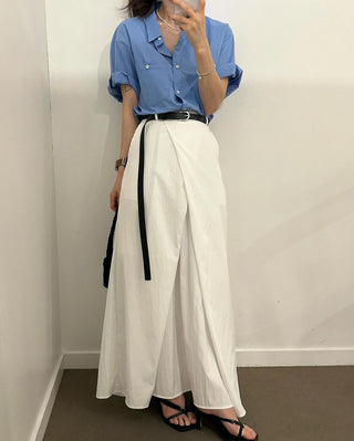 All-match long skirt Korean