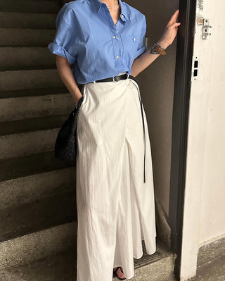 All-match long skirt Korean