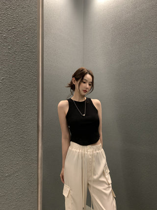 Loose Wide Leg Crane Casual Pants