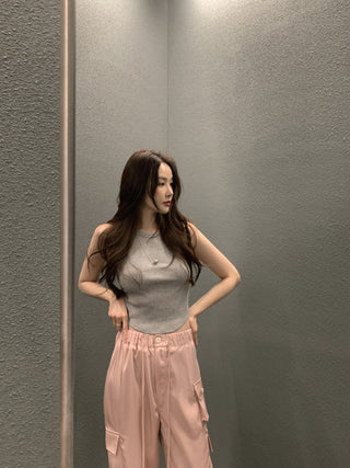 Loose Wide Leg Crane Casual Pants