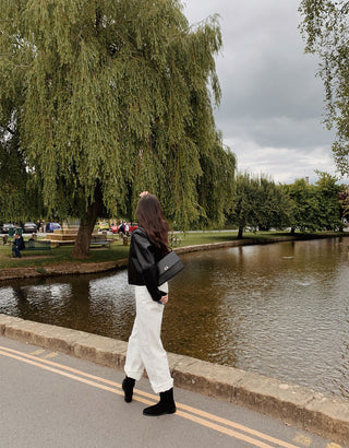 Retro oversize Casual leather Jacket