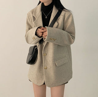 Vintage Woolen Suit Jacket