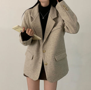 Vintage Woolen Suit Jacket