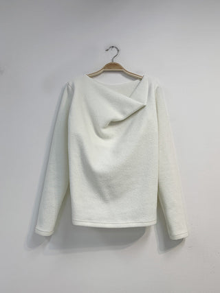 Irregular Collar Knit sweater