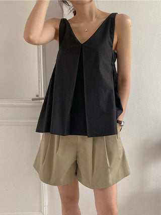 V-Neck Design Vest Top