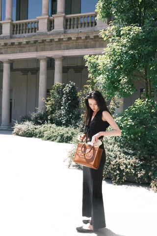 Knitted short vest + Knitted fishtail skirt