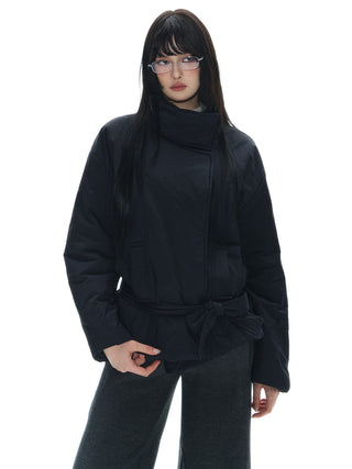 [NECY] Double Breasted Coat Thermal Overcoat