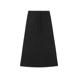 [NECY] Slim waist  A-line autumn skirt