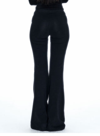 [NECY] Bow Yoga Casual Stretch Pants