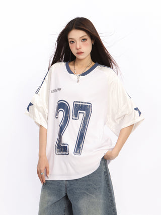 Blokecore Oversized graphic jersey