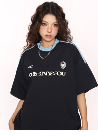 Oversized sporty Unisex T-shirt