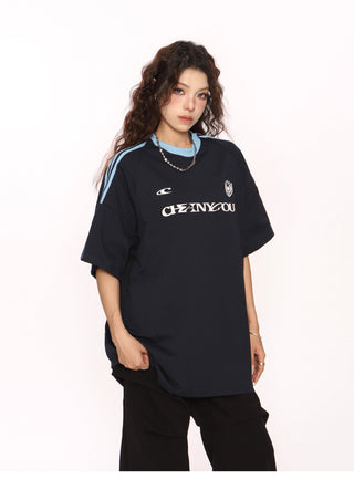 Oversized sporty Unisex T-shirt