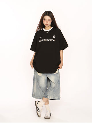 Oversized sporty Unisex T-shirt