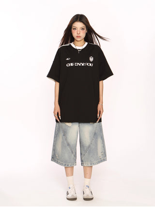 Oversized sporty Unisex T-shirt