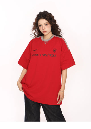 Oversized sporty Unisex T-shirt