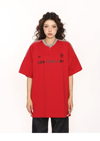 Oversized sporty Unisex T-shirt