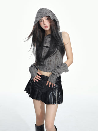 Wasteland style hooded vest