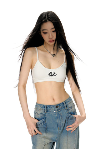 [NAWS] Embroidered sporty Inner top