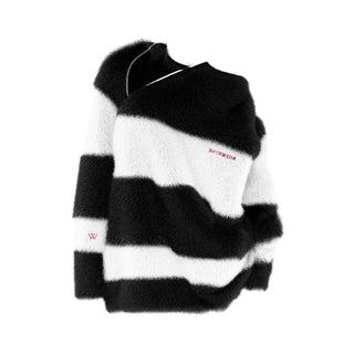 [NAWS] Striped mink sweater