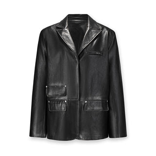 [NAWS] Leather suit jacket