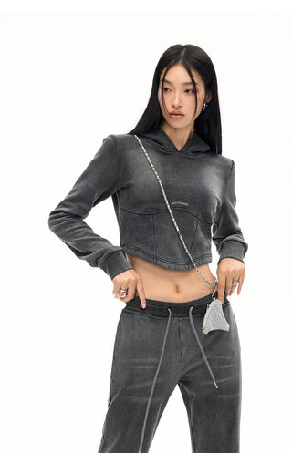 [NAWS] Slim Fit Knitted Sweater & Shorts Set