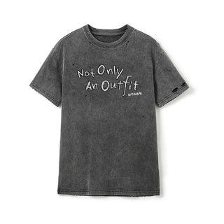 [NAWS] Oversized embroidered T-shirt