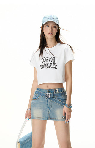 [NAWS] Printed crop top