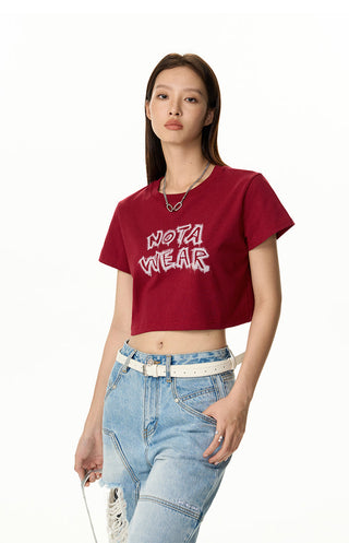 [NAWS] Printed crop top