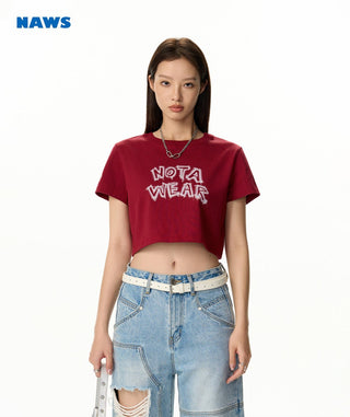 [NAWS] Printed crop top