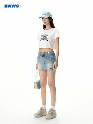 [NAWS] Printed crop top