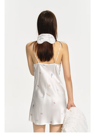 [NAWS] Silk Nightdress + Eye Mask