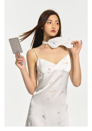 [NAWS] Silk Nightdress + Eye Mask