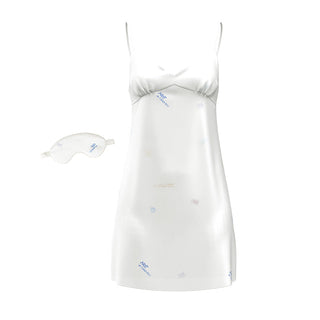 [NAWS] Silk Nightdress + Eye Mask