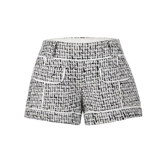 [NAWS] Tweed low waist shorts