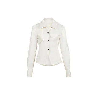 [NAWS] Wool slim jacket + hip skirt suit