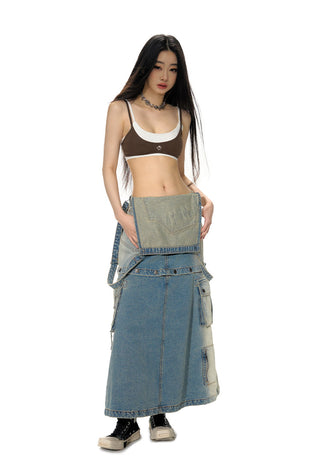 [NAWS] Removable Heavy Duty A-Line Suspender Skirt