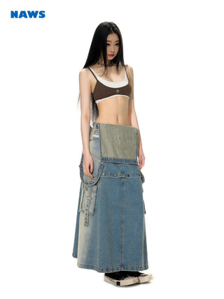 [NAWS] Removable Heavy Duty A-Line Suspender Skirt