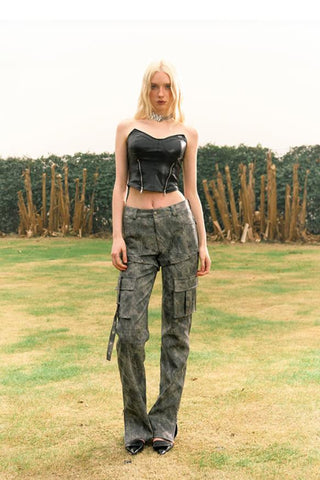 [NAWS] Removable Two-Wear Tie-Dye Pants