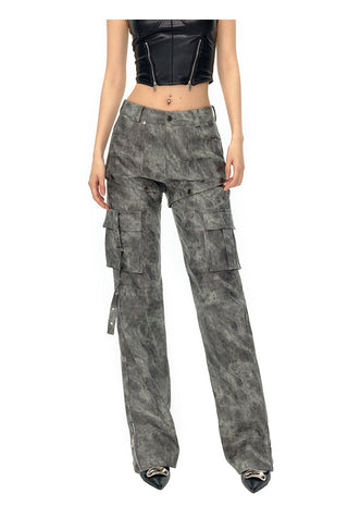 [NAWS] Removable Two-Wear Tie-Dye Pants