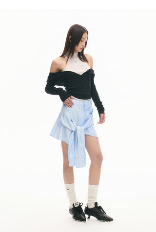 [NAWS] Ballet Holiday Knitwear Turtleneck Long Sleeve Top