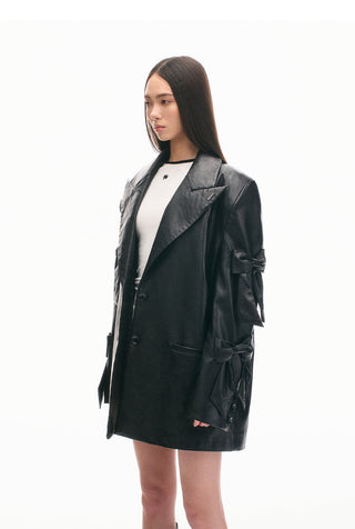 [NAWS] Phantom Butterfly Suit Embroidered Leather Coat