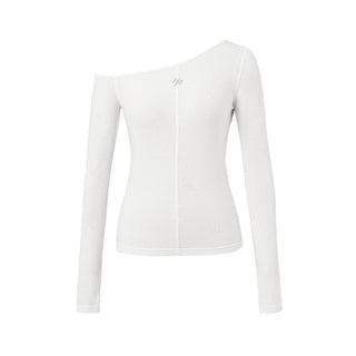 [NAWS] Asymmetric Wool Long Sleeve Top