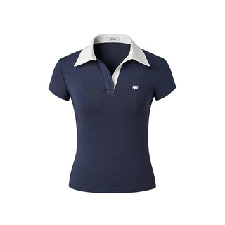 [NAWS] Slim Fit Striped Polo T-Shirt